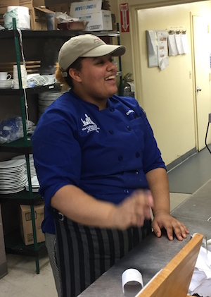 feature dining lab student caraballo