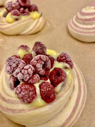 Frozen Raspberries Add Flavorful Pop and Brightness to Baked Items