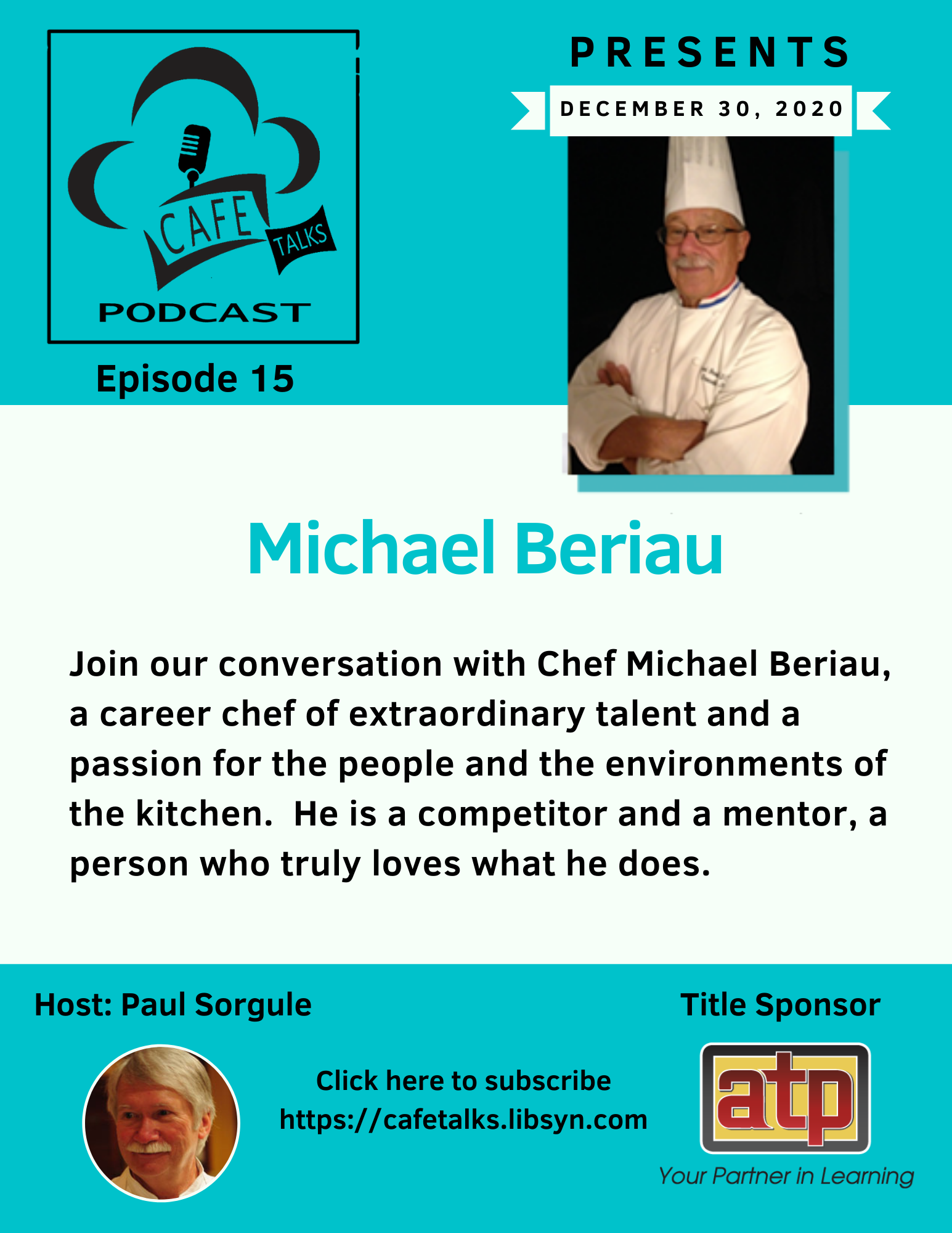 CAFE Talks Podcast 15 Michael Beriau