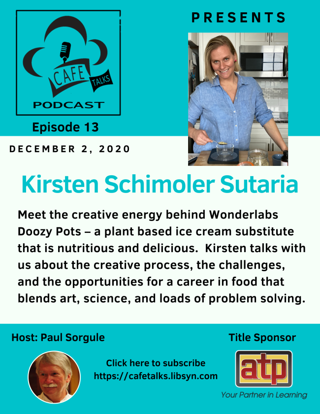CAFE Talks Podcast 13 Kirsten Sutaria