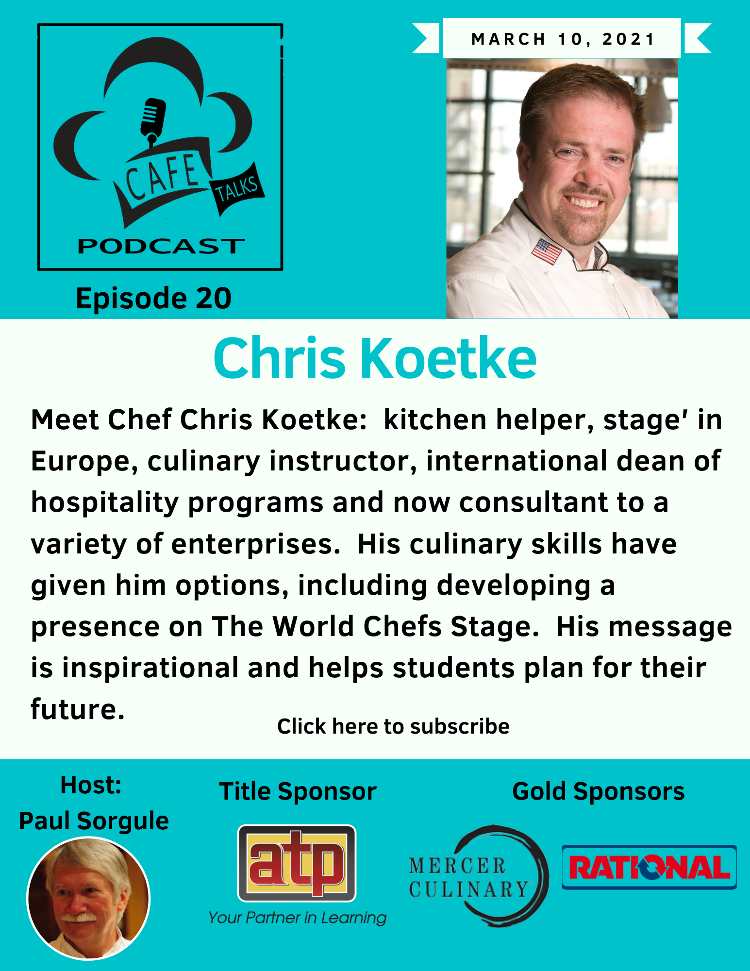 CAFE Talks Podcast 20 Chris Koetke