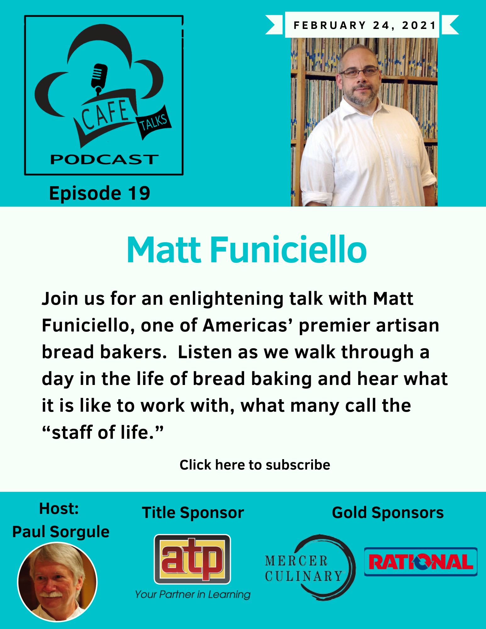 CAFE Talks Podcast 19 Matt Funiciello