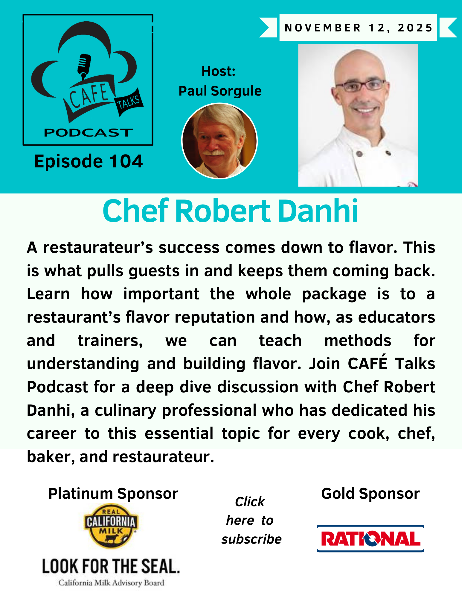 CAFE Talks Podcast 104 Teaser