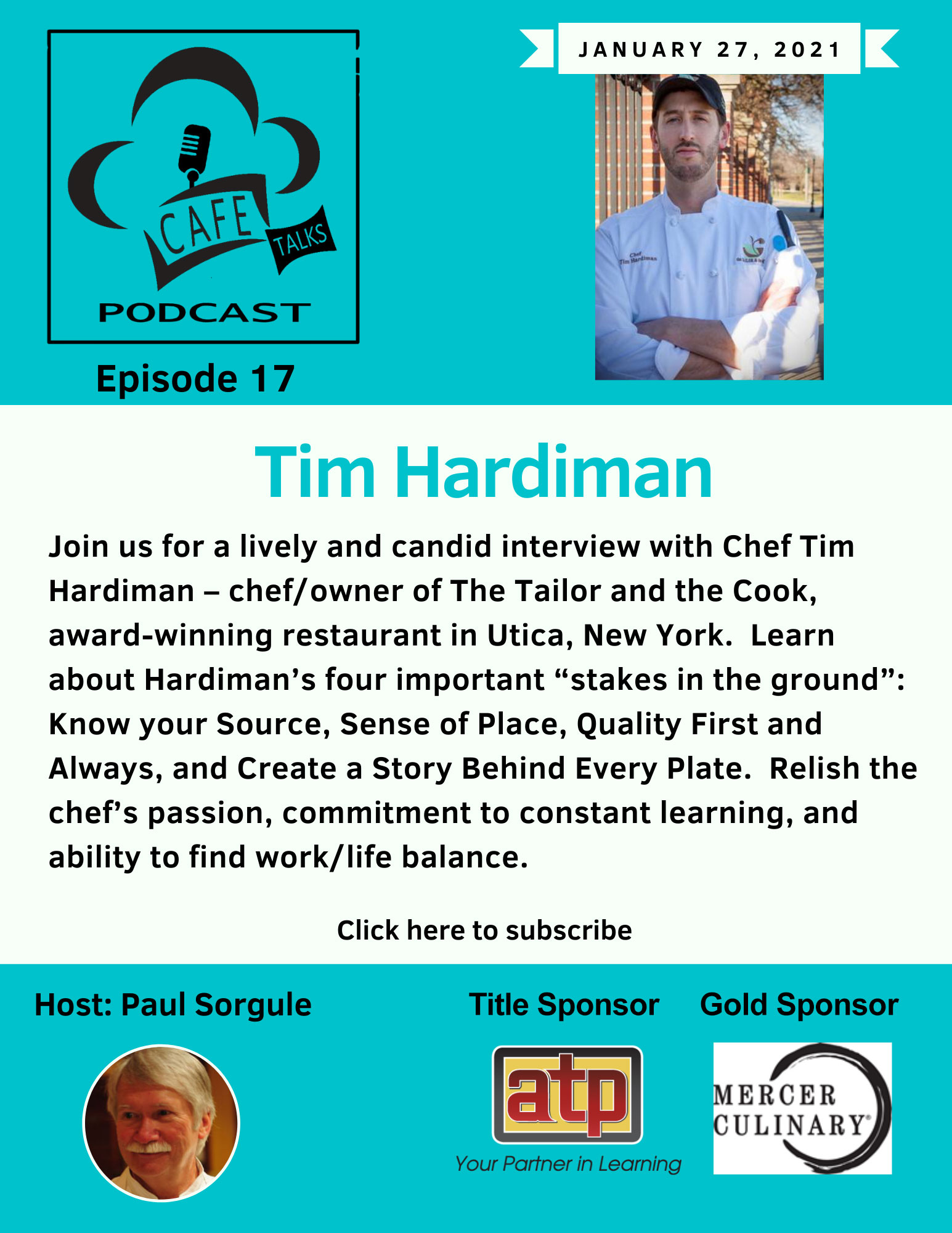 CAFE Talks Podcast 17 Tim Hardiman