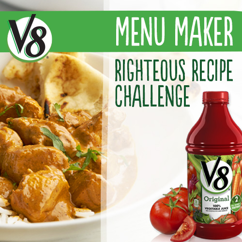 V8 Righteous Recipe Contest