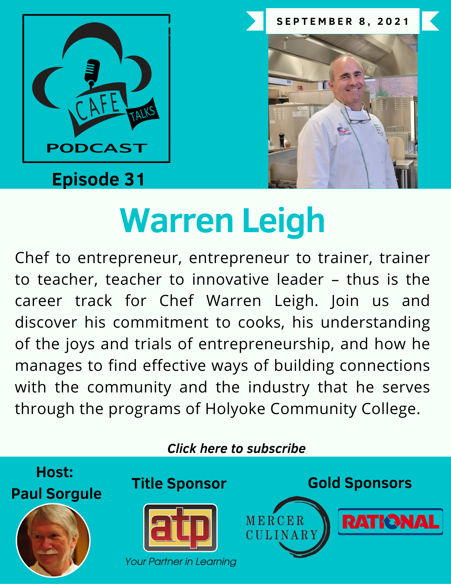 CAFE Talks Podcast 31 Warren Leigh