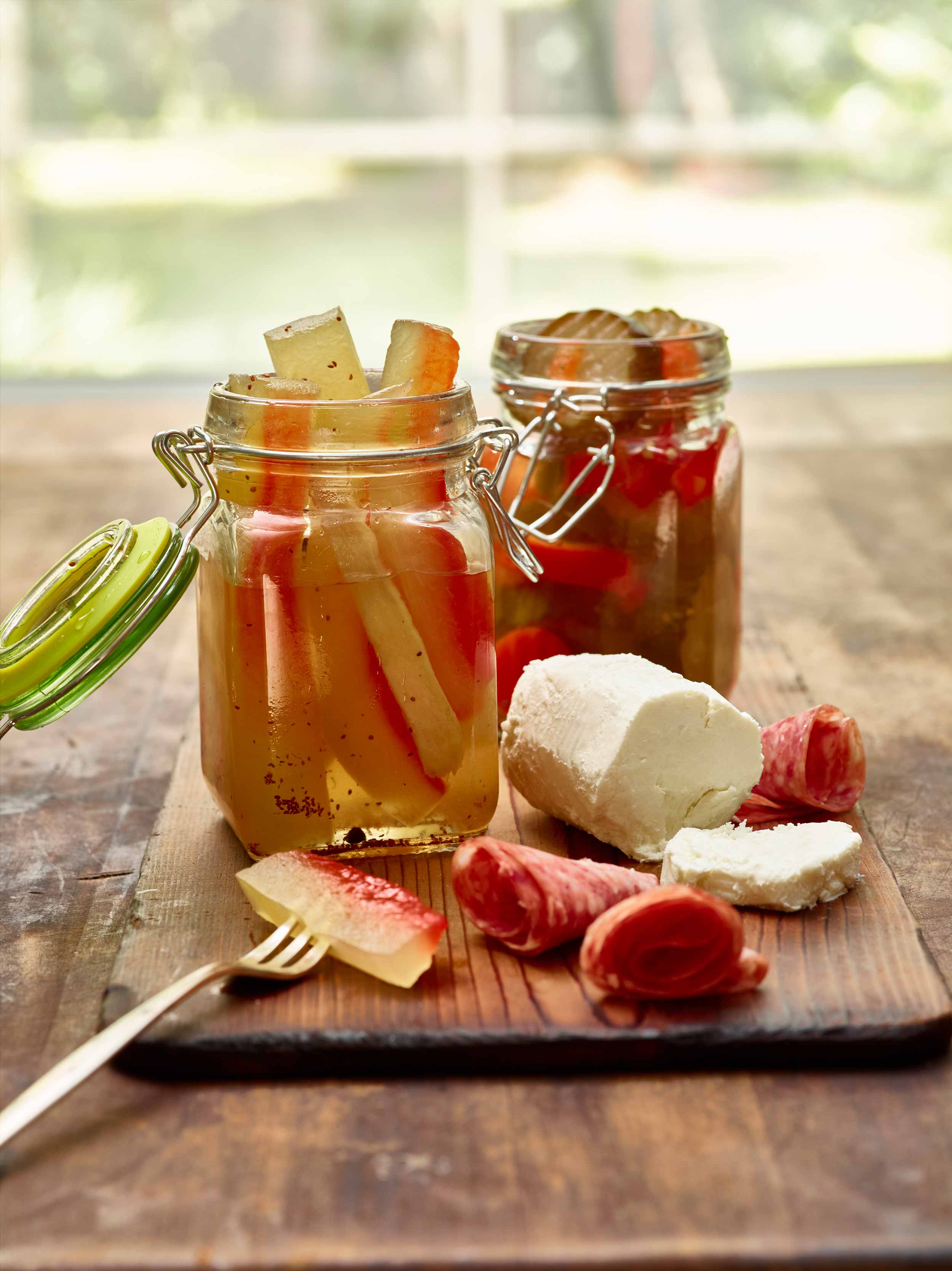 Sweet Heat Watermelon Rind Pickles