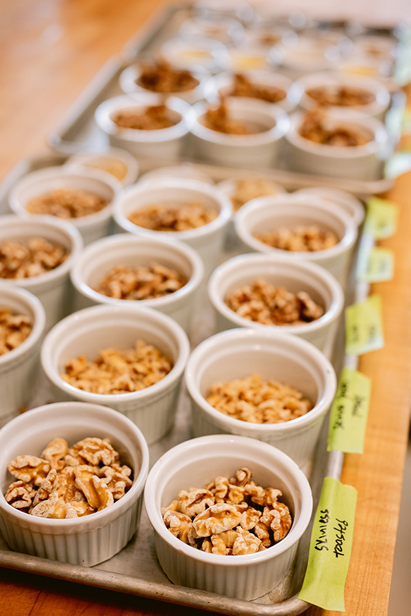 pic of walnut samples on table small