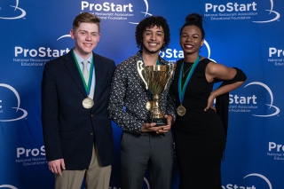 ProStart Management Competition Winners Mesh Italian and Latin Cuisine in Restaurant Concept