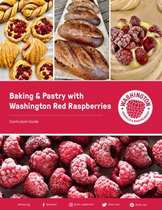 Washington Red Raspberry Commission Launches New Resources  for Culinary Instructors