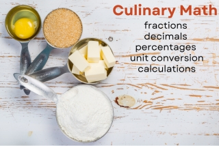 Culinary Math Teaching Series Continues