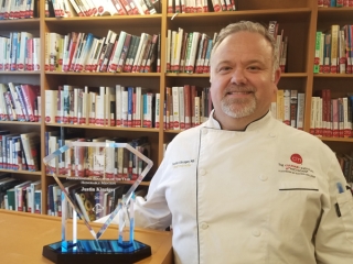 Culinary Institute of Michigan at Baker College’s Justin Kinziger Earns Postsecondary Educator of the Year Honorable Mention Award
